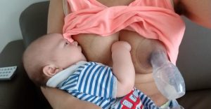 Took some adjusting but the new haakaa nipple shield seems to be working  well! No pain!! : r/breastfeeding