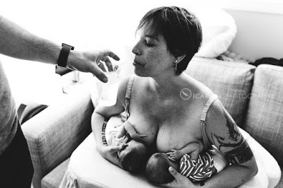 Mom breasfeeding